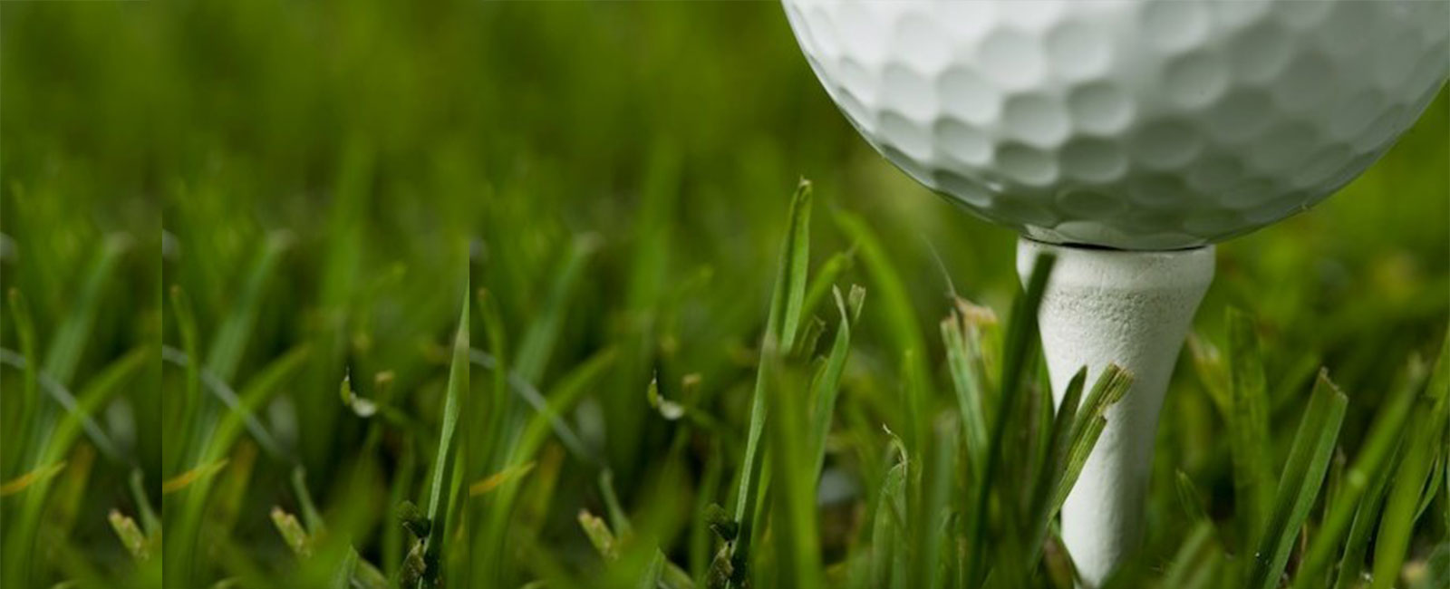 Golfball on tee