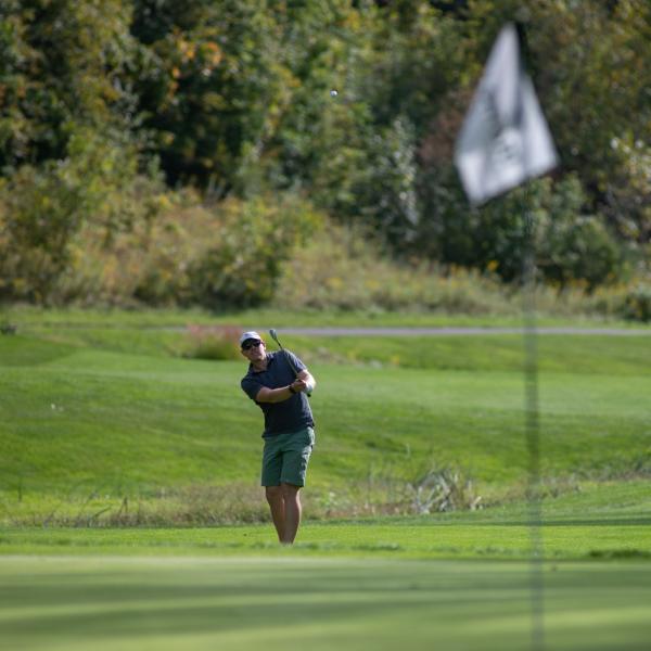 Person Golfing
